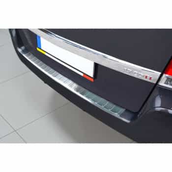 Protection de seuil arrière RVS Opel Zafira B 2010-2012 'Ribs'