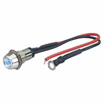 Foliatec LED Control Light chrome - bleu glace Ø = 10mm - 1 pièce