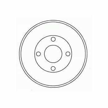 Tambour de frein 2399-S ABS