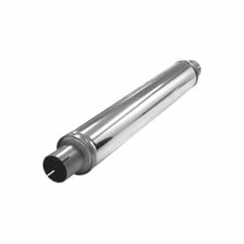 Tube silencieux en acier inoxydable