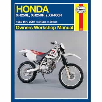 HondaXR250L, XR250R & XR400R (86 - 04)