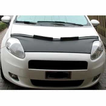 Bra de Capot Protège Fiat Grande Punto 2005-2008 noir