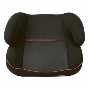 Réhausseur Siège enfant Carkids noir / rouge isofix 4 à 12 ans