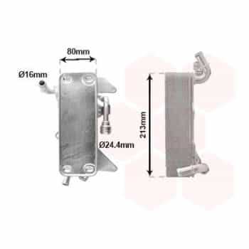 Refroidisseur d'huile, transmission automatique 03013725 International Radiators