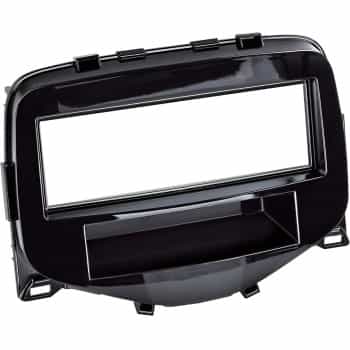 Panneau 1-DIN Citroën C1 - Peugeot 108 - Toyota Aygo 2014-> Couleur : Noir Piano