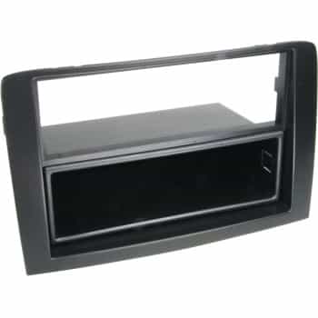 Panneau 2-DIN Fiat Idea 2003-2011 - Couleur: Noir