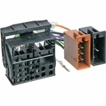 Câble de liaison radio ISO vers Div - Citroën-Peugeot-Fiat-LanciaAlfa Romeo-Toyota - Quadlock