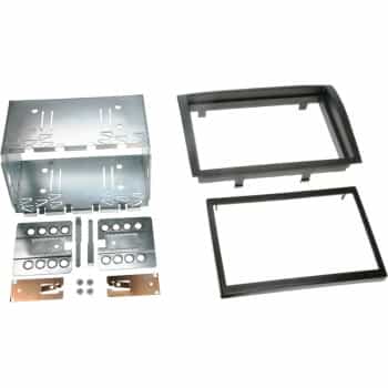 Panneau 2-DIN Citroën - Fiat - Peugeot - Couleur: Noir