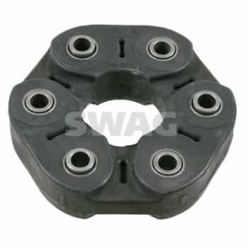 Accouplement disque dur/arbre en caoutchouc