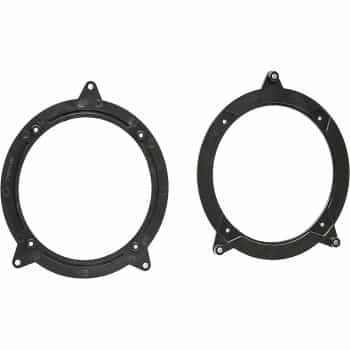 Anneaux de haut-parleur Ø 130 mm BMW Série 3 E46 Porte avant Panneau latéral arrière