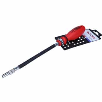 Tournevis à douille flexible Rooks avec une fixation de 6/7 mm x 200 mm