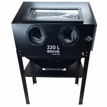 Sableuse cabine Rooks 220 L - 8 bar