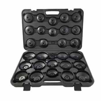 Jeu de douilles pour filtre à huile 30 pièces