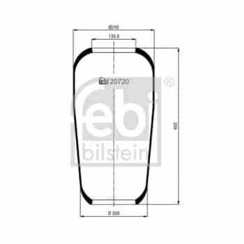 Soufflet à ressort, suspension pneumatique