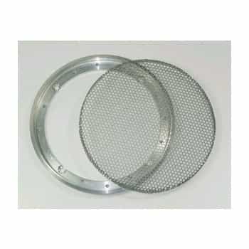 SYSTEME AUDIO Anneau haut-parleur + gitter Aluminium pour châssis 165 mm (la paire)