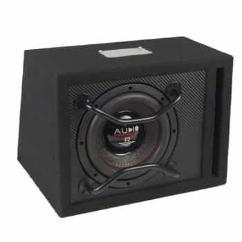 Série RADION HIGH EFFICIENT Boom Box Subwoofer Boîte ouverte de 15 litres avec R08 EVO 2x 250/150 Watt