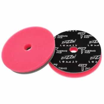 Tampon de polissage ZviZZer Thermo Allrounder Pink Heavy Cut - 5 pouces 125 mm - 2 pièces
