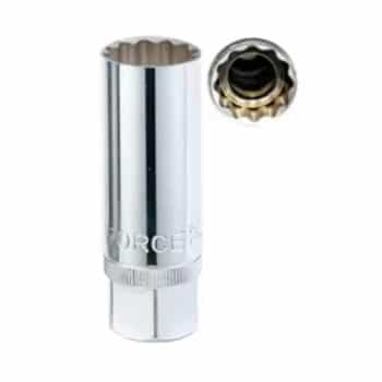 Douille de bougie d'allumage Force Magnetic 1/2", 14 mm