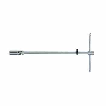 Clé à bougie Force 3/8" avec articulation coudée 20,6 mm 800 mmL