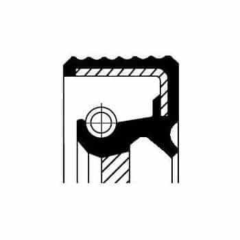 Bague d'étanchéité, boîte de vitesse manuel