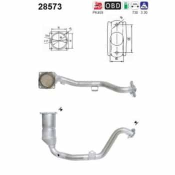 Catalyseur 28573 AS