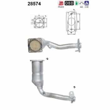 Catalyseur 28574 AS
