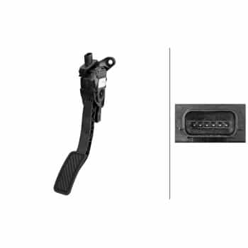 Capteur, position de la pédale d'accélérateur