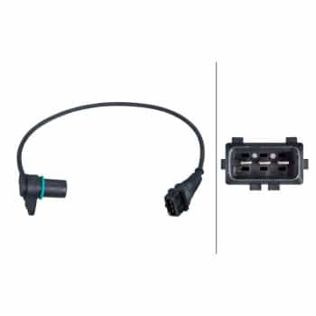Capteur, position d'arbre à cames 6PU 009 121-641 Hella