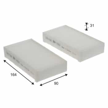 Filtre intérieur 715919 Valeo