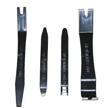 Jeu d'outils de démontage en plastique 4 pièces