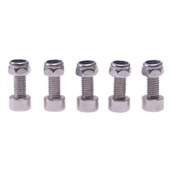 Boulon Allen Simson M5 x12 + contre-écrou inox