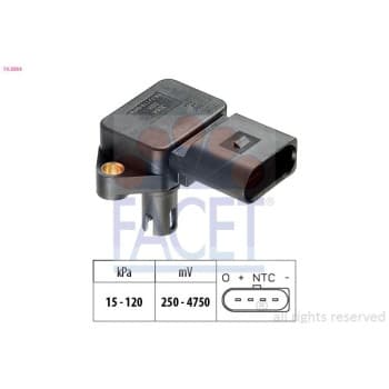 Capteur de pression barométrique, adaptation à l'altitude Made in Italy - OE Equivalent