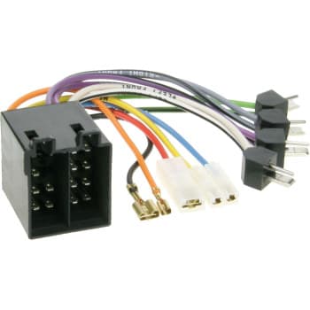 Câble de connexion radio Connexion ISO > fiche DIN