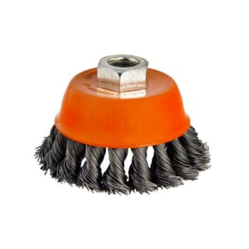 Brosse coupe en fil torsadé 75MM