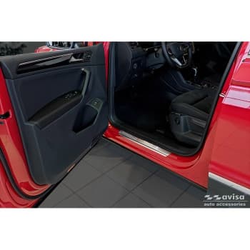 Seuils de porte en acier inoxydable sur mesure pour Volkswagen Tiguan II 2016-2020 & FL 2020 - y compris Allspace 20