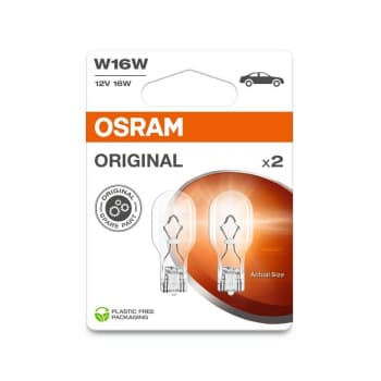 Osram Original 12V W16W - 2 pièces