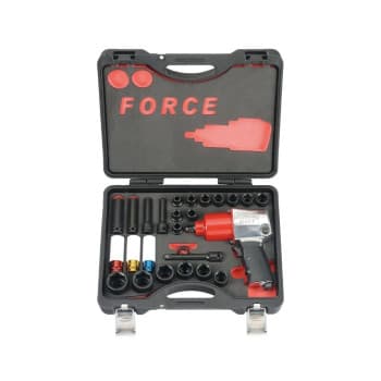 Jeu de clés à chocs Force 1/2" 814 Nm 29 pièces