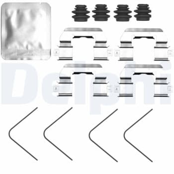 Kit d'accessoires, plaquette de frein à disque