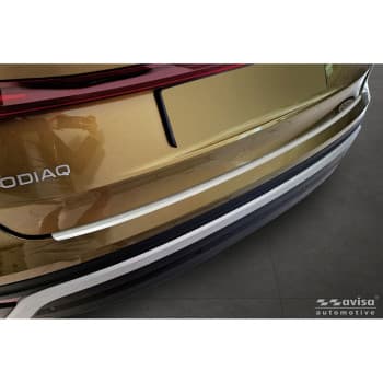 Protection de pare-chocs en acier inoxydable Avisa pour Skoda Kodiaq II 2024-